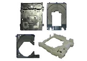 Molded parts for DVD / BD mechanical units